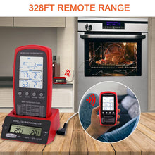 Load image into Gallery viewer, Wireless Digital Cooking Meat BBQ Thermometer - Dual Probe JK022
