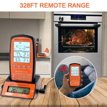 Load image into Gallery viewer, Wireless Digital Cooking Meat BBQ Thermometer - Dual Probe JK021
