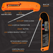 Load image into Gallery viewer, Meat Thermometer, Digital Meat Thermometer JK026
