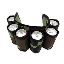 Load image into Gallery viewer, 6-Pcs Portable Beer Bag Bottle Waist Beer Waist Bag Portable Wine JK036
