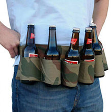 Load image into Gallery viewer, 6-Pcs Portable Beer Bag Bottle Waist Beer Waist Bag Portable Wine JK036
