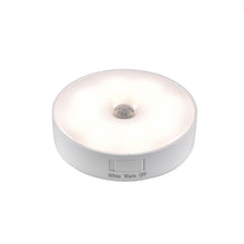 Load image into Gallery viewer, Yiren LED night light. New body sensor lights, automatic on/off, cool white/warm white. Dimmable Magnetic Wall Lamp Safety Light for Corridor, Bathroom, Bedroom, Kitchen, Staircase, Warm White RY036
