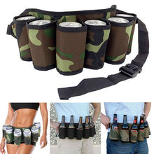 Load image into Gallery viewer, 6-Pcs Portable Beer Bag Bottle Waist Beer Waist Bag Portable Wine JK036
