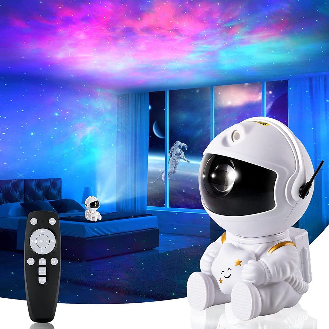 Astronaut Projector for Bedroom, Night Light Projector Starry Galaxy Star Night Lights Projection Toys JK451