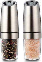 Load image into Gallery viewer, Electric Salt and Pepper Grinder Set of 2 JK012
