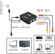 Load image into Gallery viewer, Yiren AV to HDMI Converter RY003
