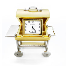 Load image into Gallery viewer, BBQ Oven w/Wheels Clock Christmas Gift Idea
