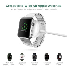 Load image into Gallery viewer, Yiren Portable Wireless Charging Cable for iWatch/1m Length, Compatible with Apple Watch Series SE2/SE/8/7/6/5/4/3/2/1 RY037
