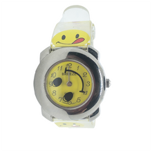 Load image into Gallery viewer, Kids Simple and Transparent Watch Casual Smiley face
