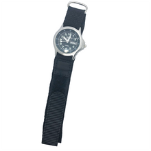 Load image into Gallery viewer, Gents Watch With Velcro Strap-Black
